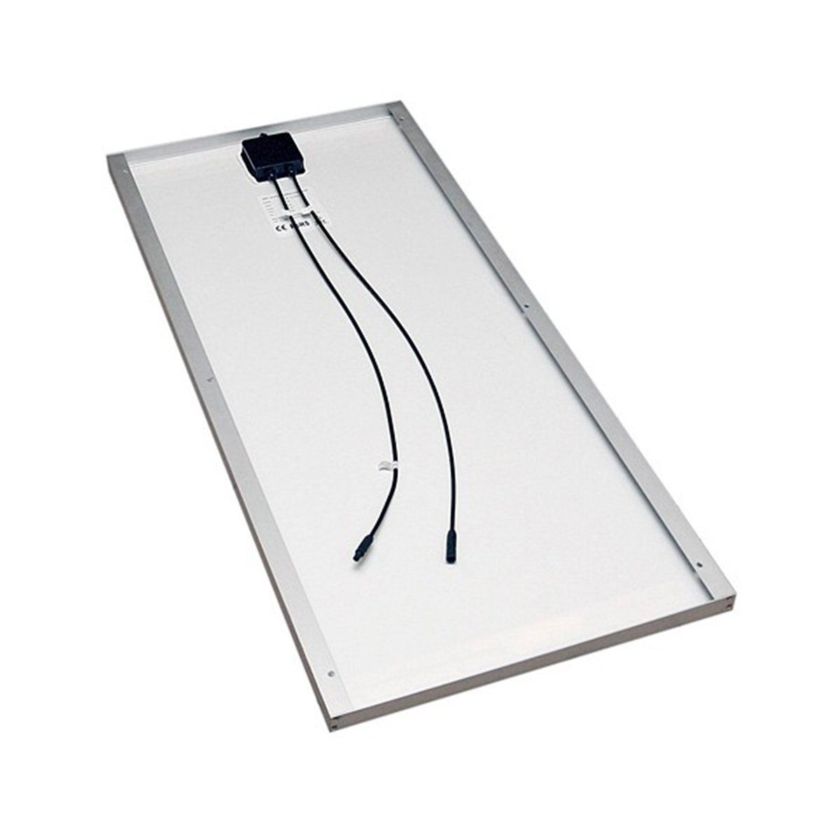 GENERICO - Pack x2 Panel Solar 100w 12v 36 Celdas Monocristalino