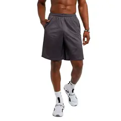 CHAMPION - Short Hombre 9'' Gris Classic Mesh