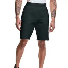 CHAMPION - Short Hombre 7'' Negro Reverse Weave Cut Off
