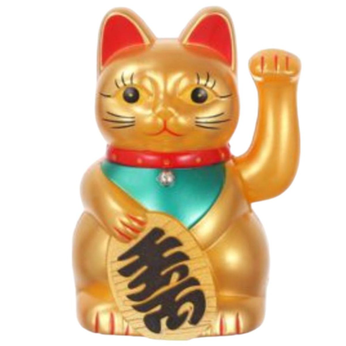 GENERICO - Adorno Gato De La Fortuna Y La Suerte Figura Decorativa