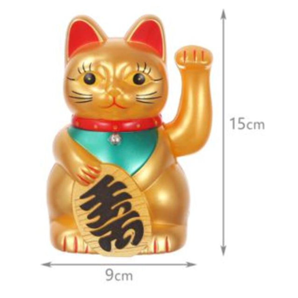 GENERICO - Adorno Gato De La Fortuna Y La Suerte Figura Decorativa