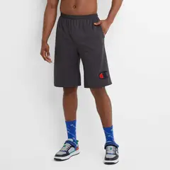CHAMPION - Short Hombre 9'' Gris Graphic Jersey
