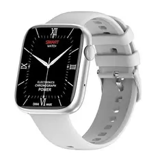 GENERICO - Smartwatch reloj inteligente bluetooth llamadas plateado