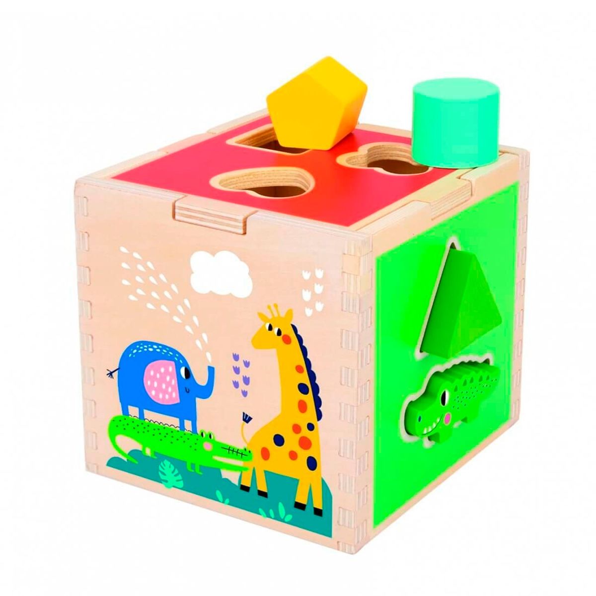 TOOKY TOY - Clasificador de Forma de Animales Tooky Toy