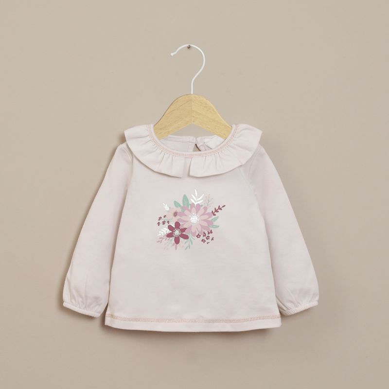 OPALINE - Poleras Bebé niña Morado 40157 Opaline