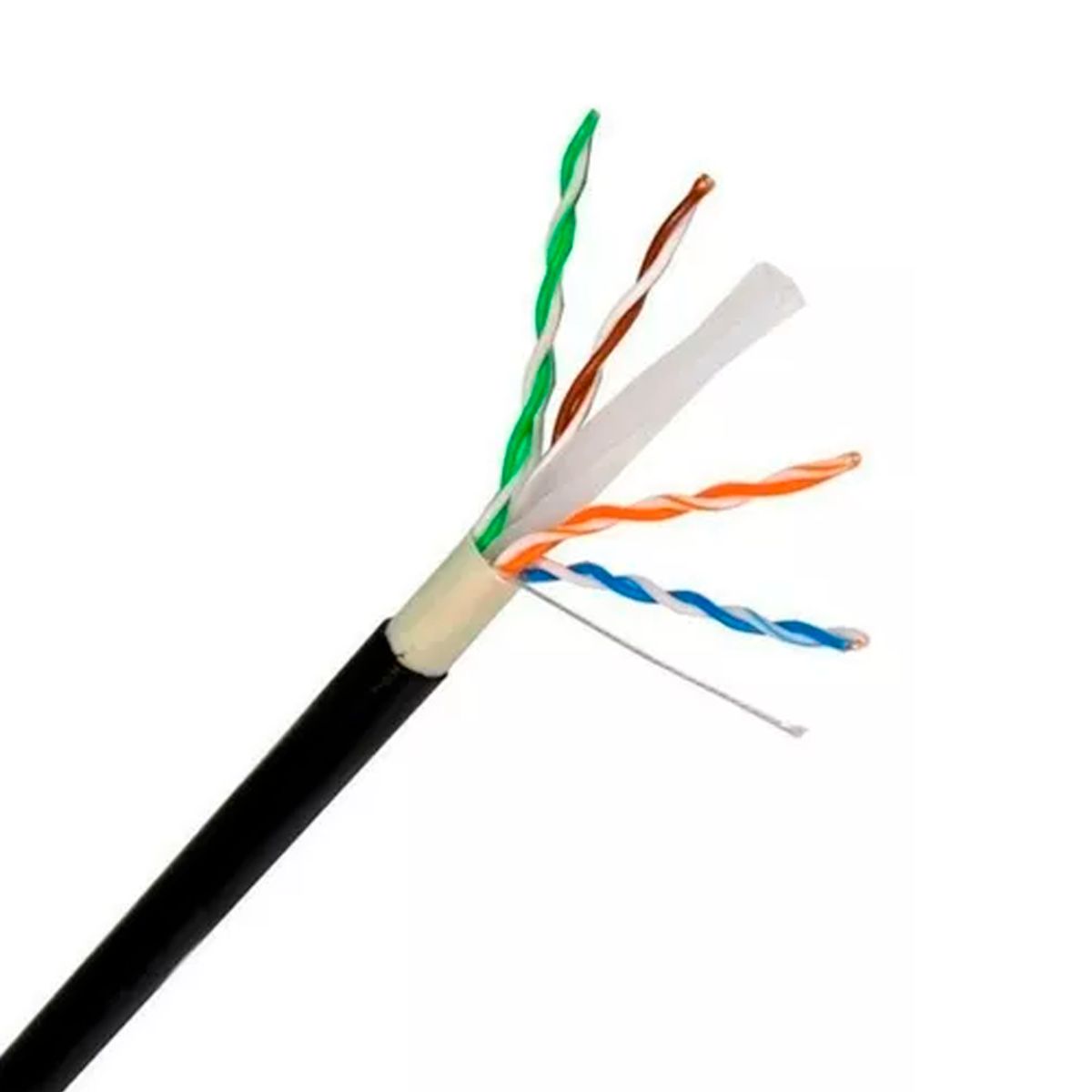 GENERICO - Cable De Red UTP Cat6e Para Exterior 305 Metros