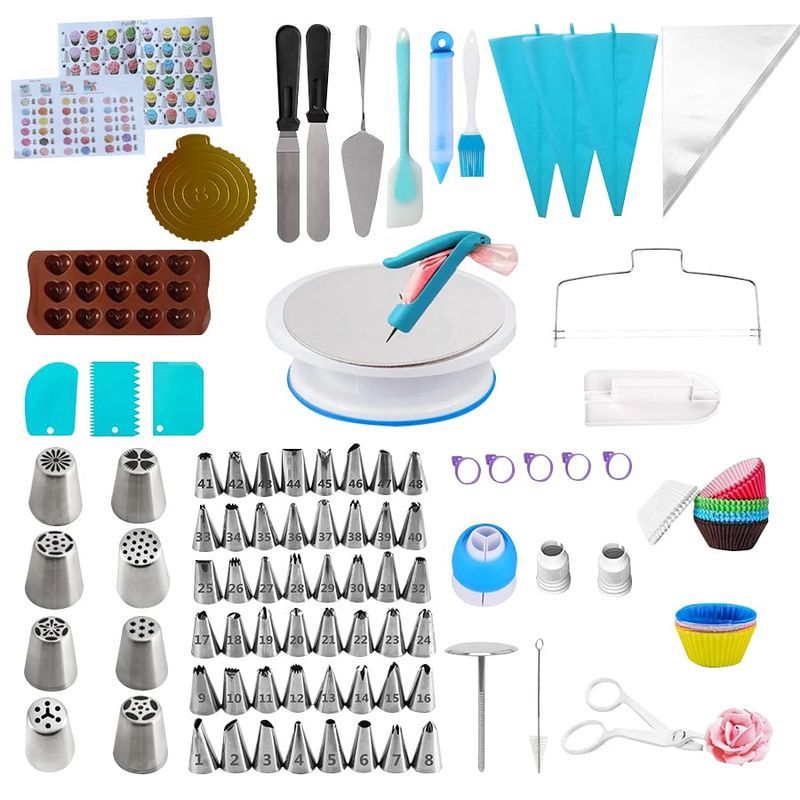 CROIX - Set de Repostería CROiX 291 Piezas Silicona Acero Inoxidable