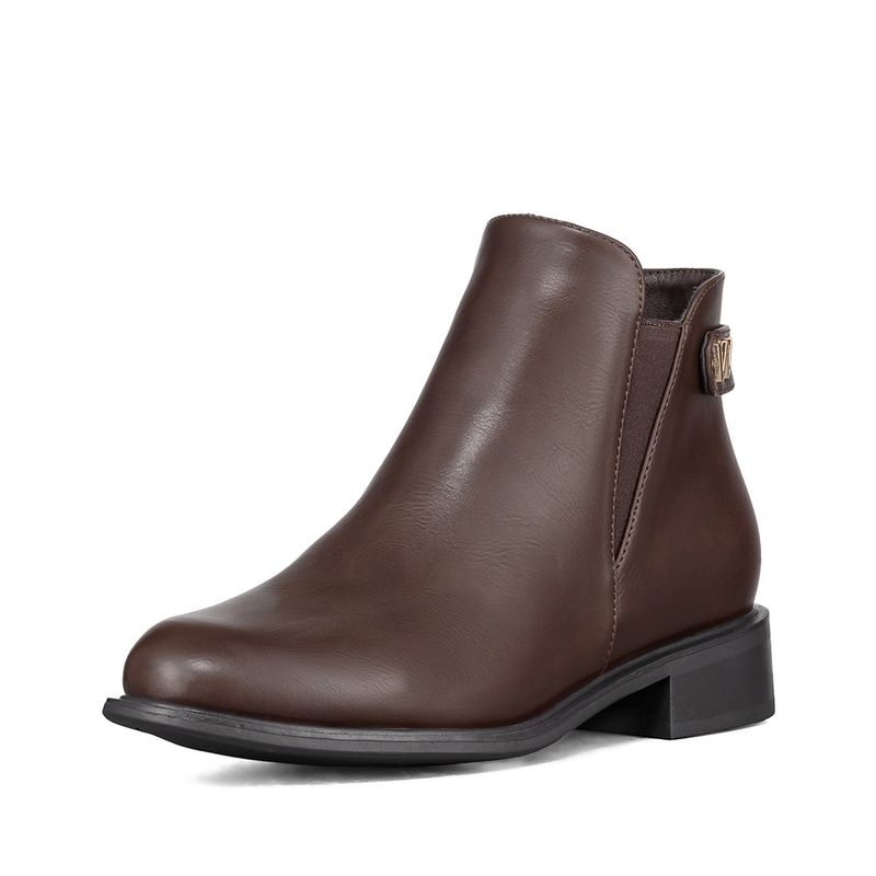 WEIDE - Botin Casual Mujer Eco Cuero Moda Vintage Formal Weide ZS63