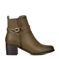 WEIDE - Botin Casual Mujer De Moda Vintage Tacon Grueso ZS66