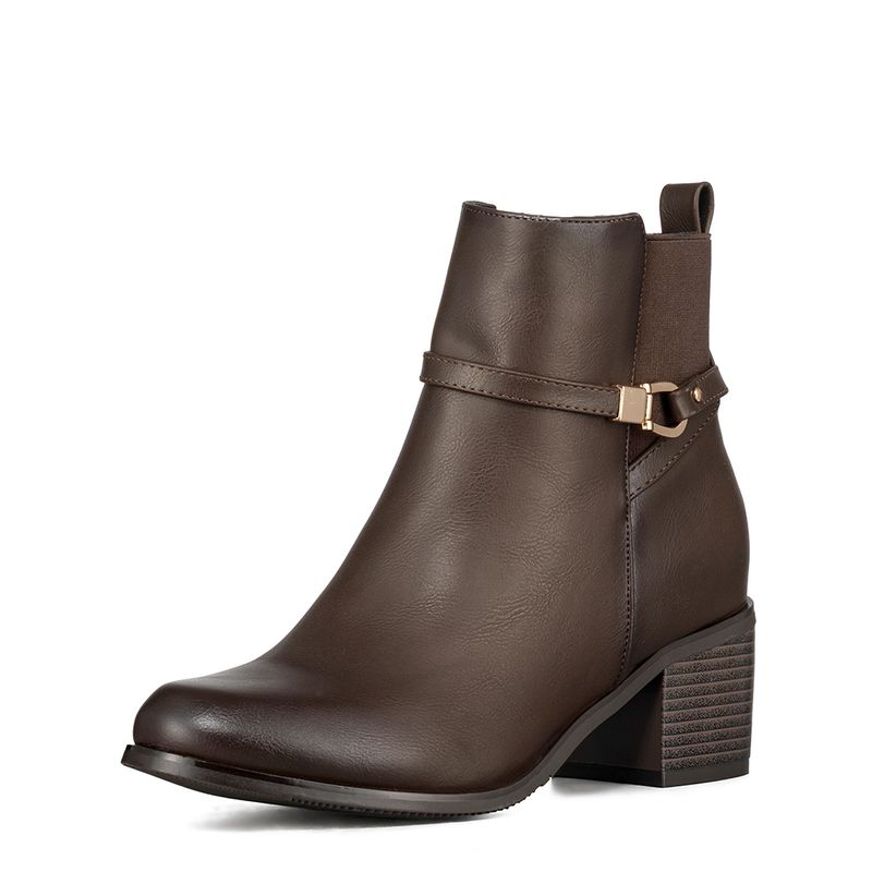 WEIDE - Botin Casual Mujer De Moda Vintage Tacon Grueso Weide ZS66