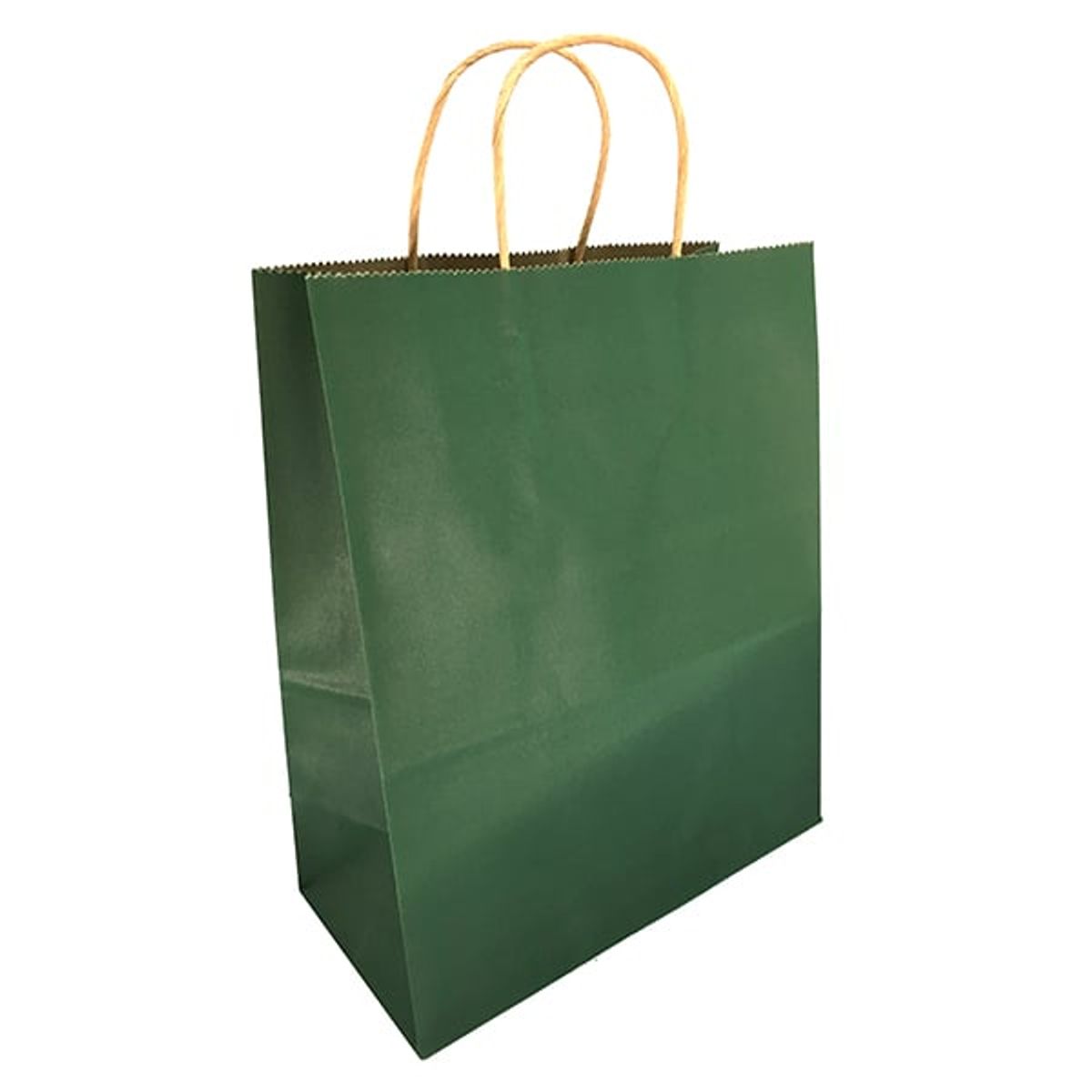 GENERICO - BOLSA REGALO KRAFT VERDE 21X27X11 X12 UNI