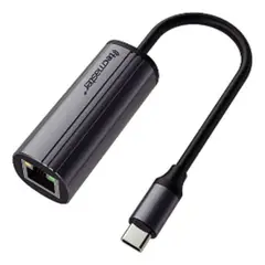 GENERICO - Adaptador Tipo C A Rj45 Aluminio Tecmaster Gris Color Gris