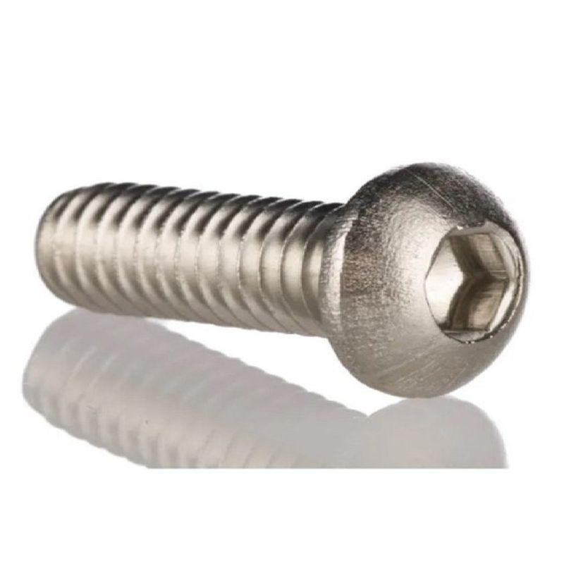 BAUL MAGICO - Tornillo Allen Acero Botón De Huella Allen M6 X 16mm 1mm B9