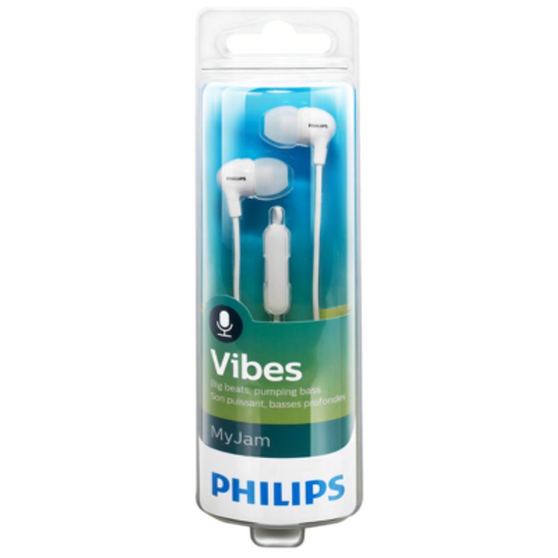 GENERICO - Philips Audífonos In-Ear con Micrófono Vibes Blanco