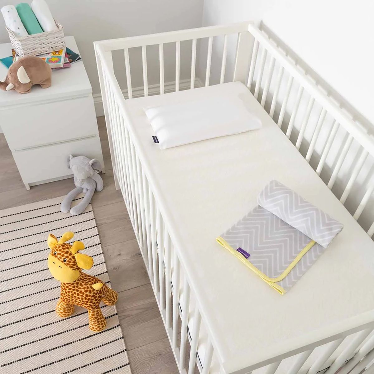 CLEVAMAMA - Funda  Almohada Visco Elástica para Bebé Clevamama