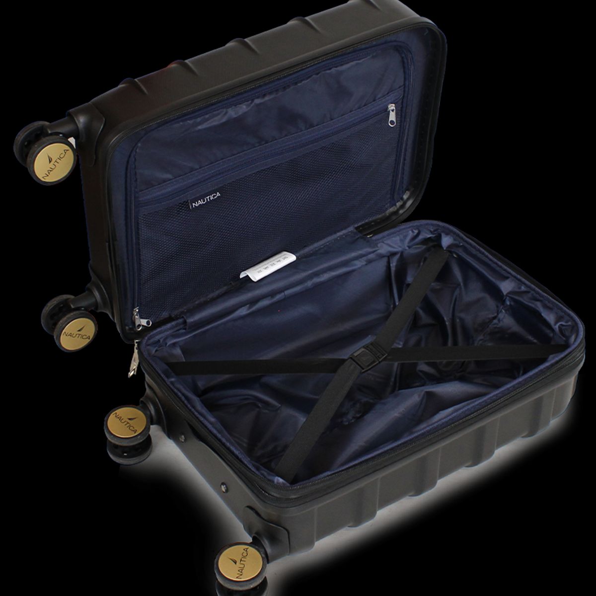 NAUTICA - Maleta cabina Mónaco negra S 10kg Nautica