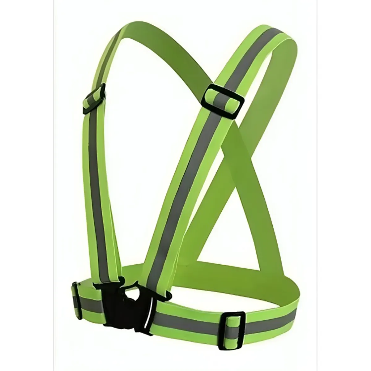 OEM - Arnés Elástico Con Reflectante Ajustable Bicicleta Running