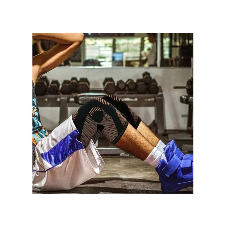 ESHOPANGIE - Rodillera Deportiva Ortopédica Soporte Con Fibra De Cobre
