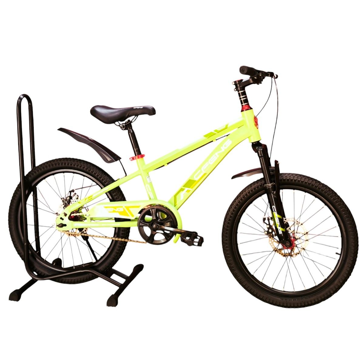 GENERICO - Bicicleta Aro 20 Cfeng Con Freno Disco Verde Claro