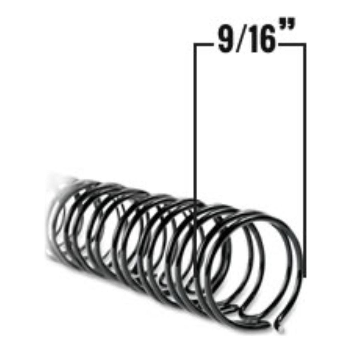 GENERICO - Anillo Metalico Doble Cero 31 14.3mm 9/16 10 Unid - Plata