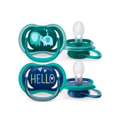 AVENT - Chupete Ultra Air +18M niño SCF34918 2UN
