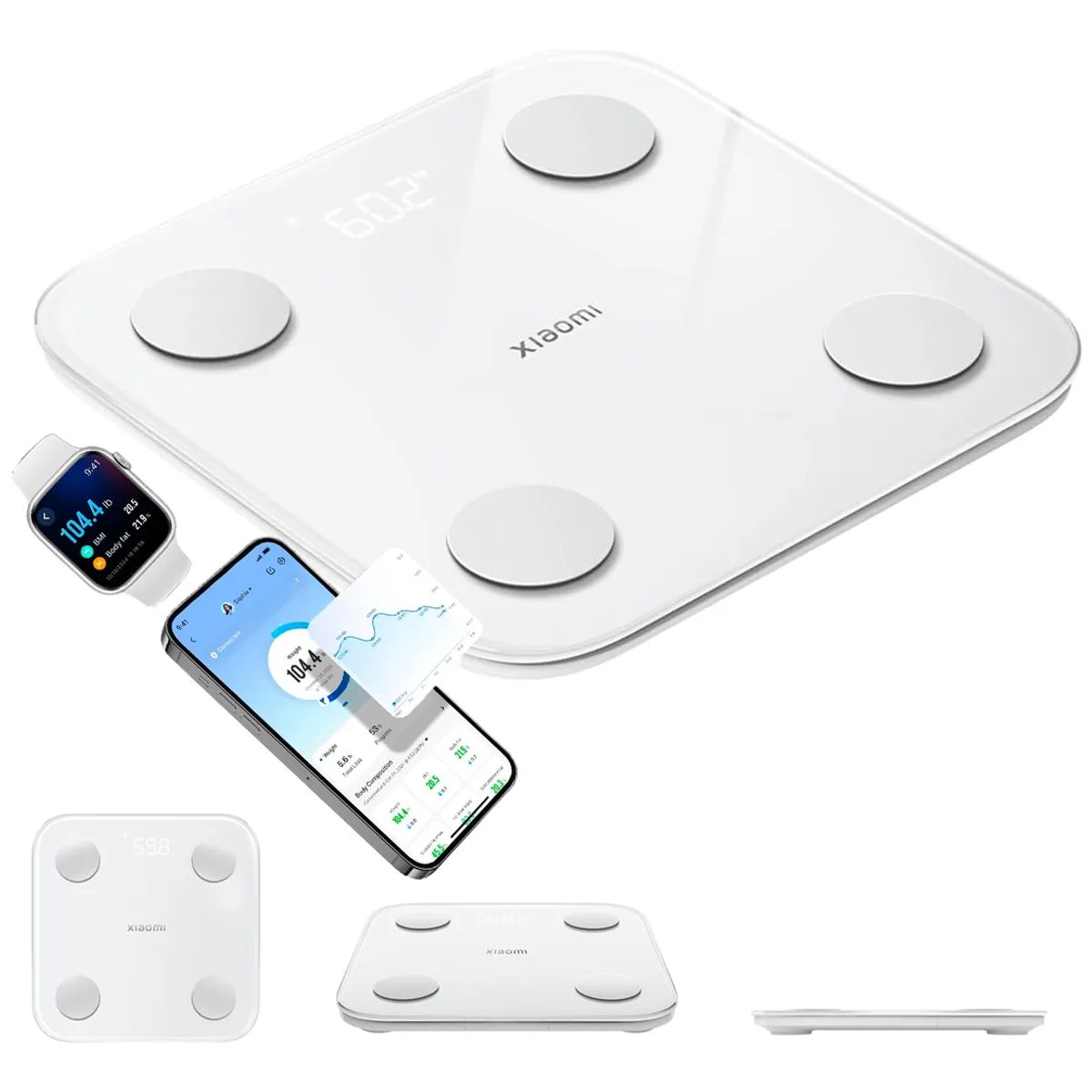 XIAOMI - Balanza Xiaomi Body Composition Scale S400