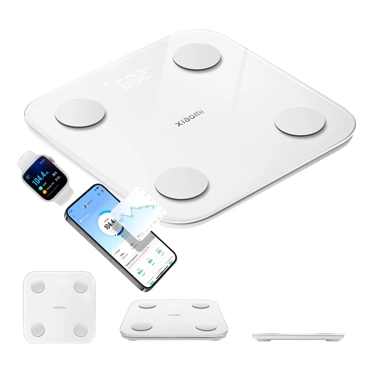 XIAOMI - Balanza Xiaomi Body Composition Scale S400