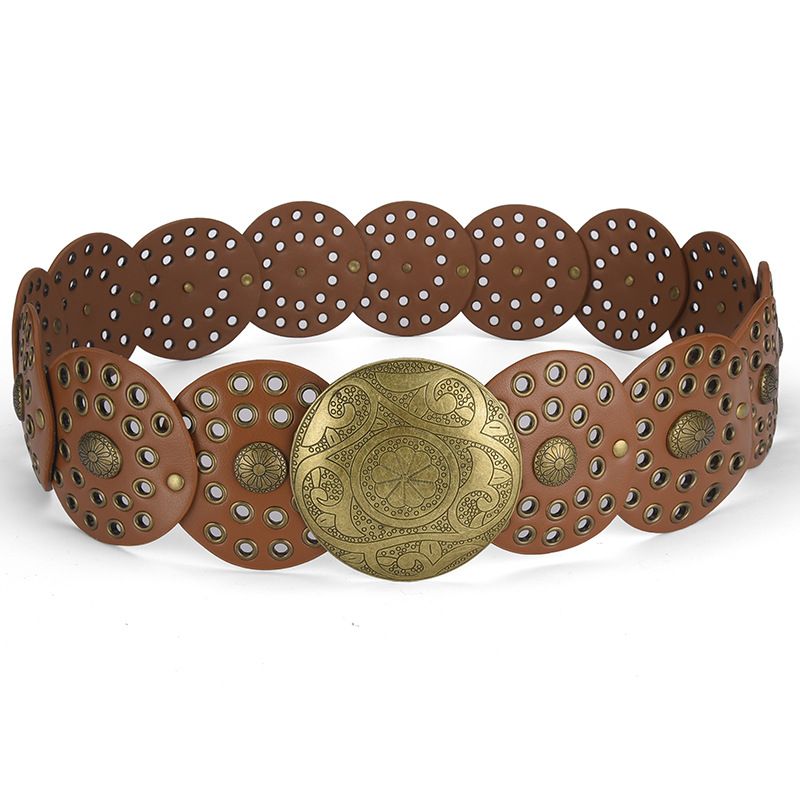 VATYERTY - Cinturón de moda retro para mujer  110cm-