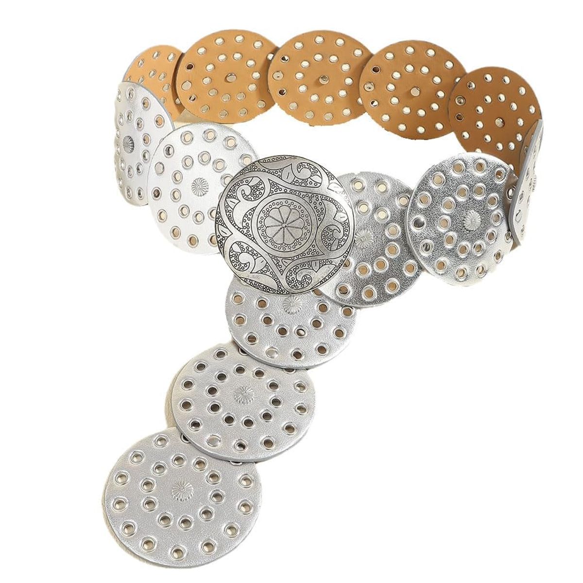 VATYERTY - Cinturón de moda retro para mujer  110cm-