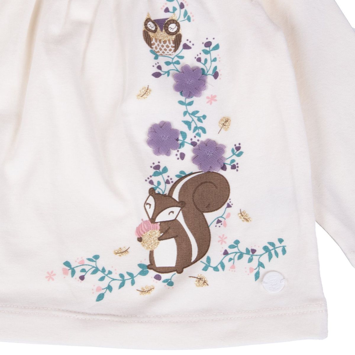 PILLIN - Polera Bebe  Blanco Pillin ( PVB617-25CRU )