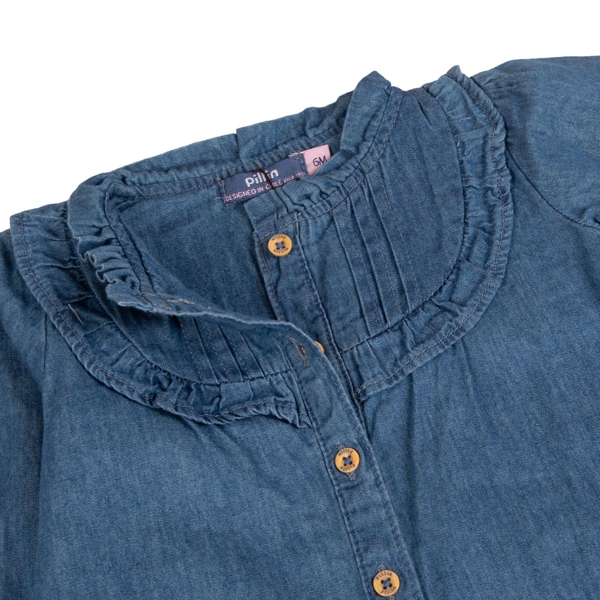 PILLIN - Blusa Bebe  Azul Pillin ( PVB706-25DEN )