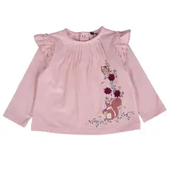 PILLIN - Polera Bebe Rosado ( PVB617-25ROS )