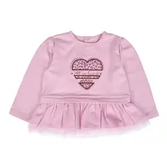 PILLIN - Polera Bebe Rosado ( PVB623-25ROS )