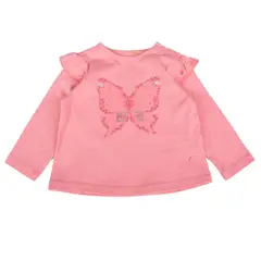 PILLIN - Polera Bebe Rosado ( PVB616-25COR )