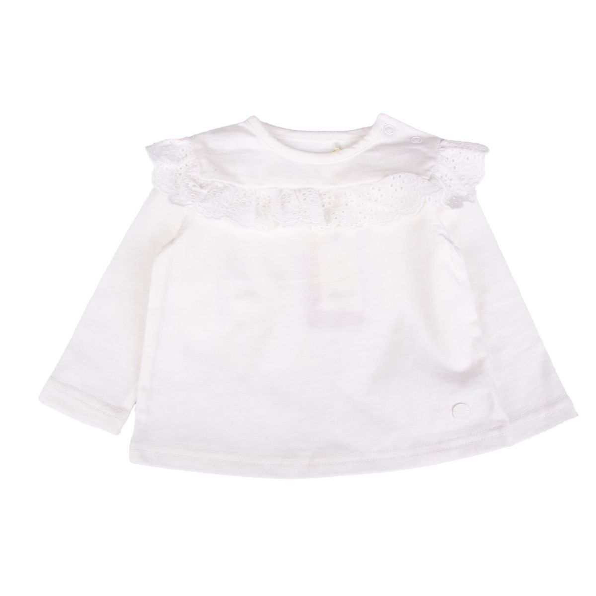 PILLIN - Polera Bebe  Blanco Pillin ( PVB615-25CRU )