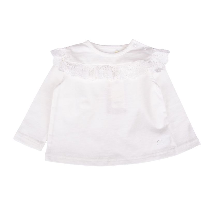 PILLIN - Polera Bebe  Blanco Pillin  PVB615-25CRU  - Blanco