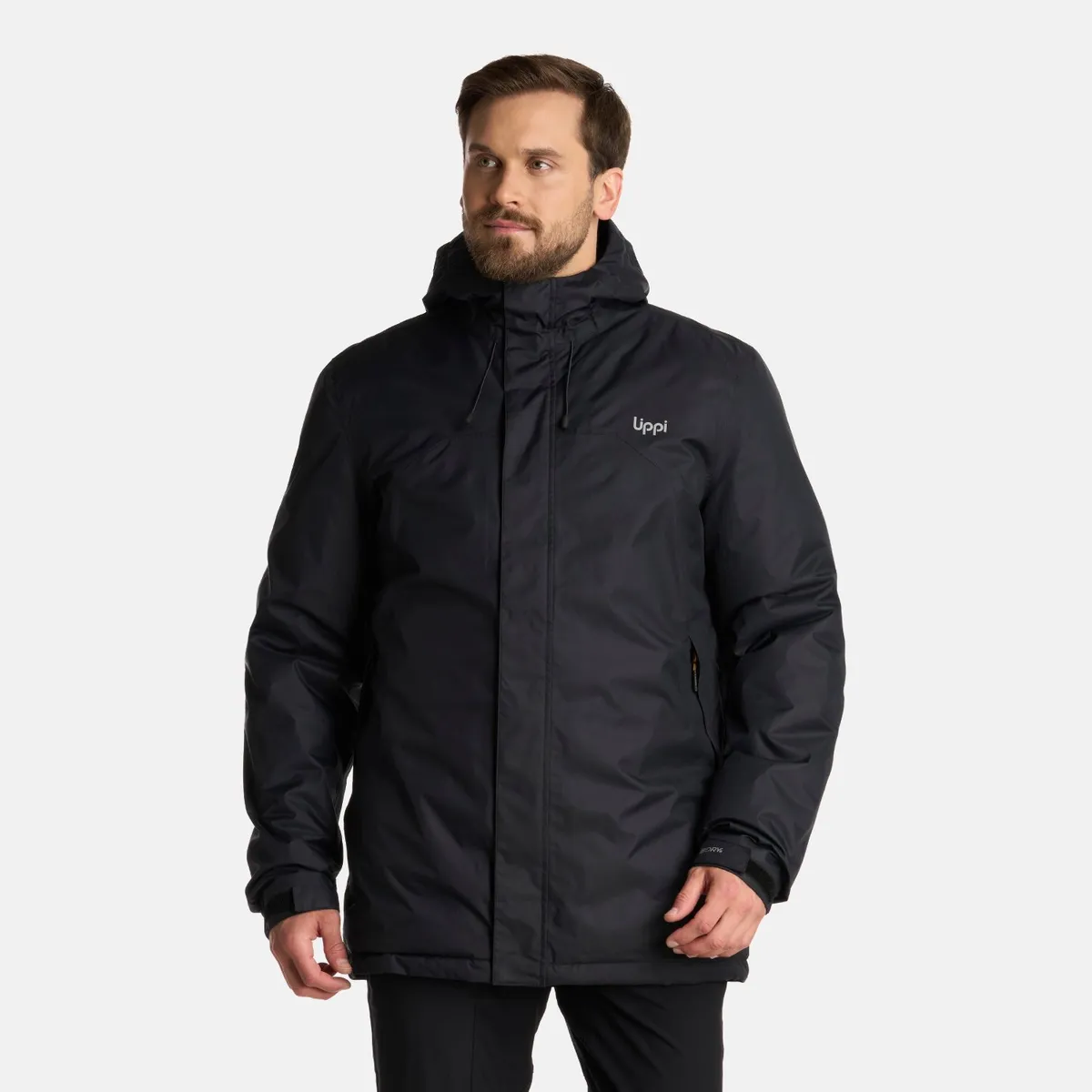LIPPI - Chaqueta Hombre Gunther B-Dry Hoody Jacket Negro Lippi