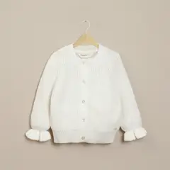 OPALINE - Chalecos Bebé niña Blanco 40105 .