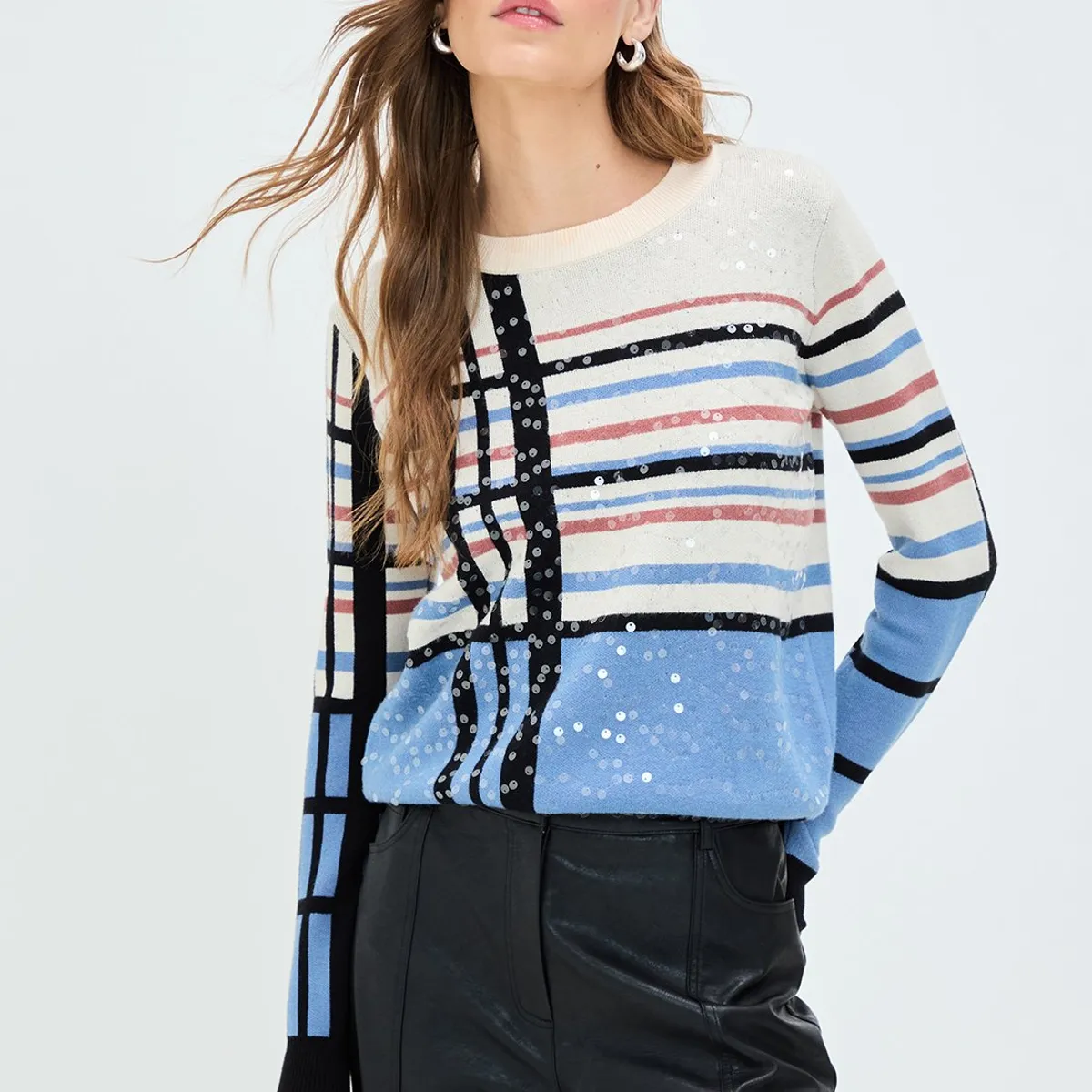 IO - Sweater Beige Mujer Io