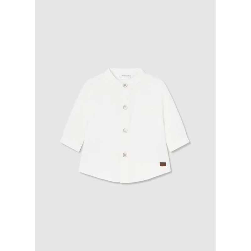 MAYORAL - Elegante Camisa cuello mao recién nacido