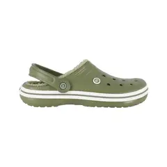 BAMERS - Zuecos Hombre Refugio Line Verde Oliva