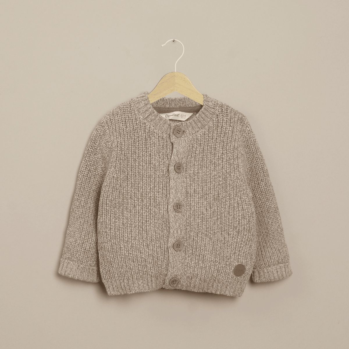 OPALINE - Chalecos Bebé niño Café 40109 Opaline