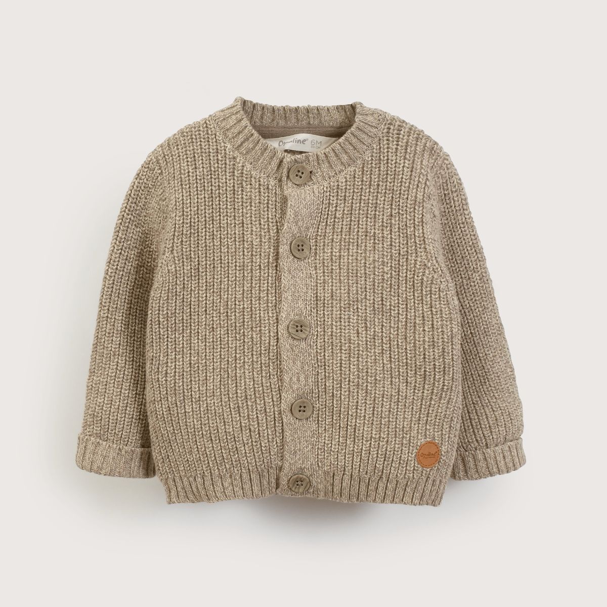 OPALINE - Chalecos Bebé niño Café 40109 Opaline