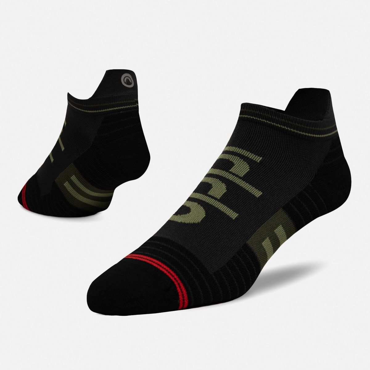 LIPPI - Calcetín Hombre Andes Run Socks Negro Lippi
