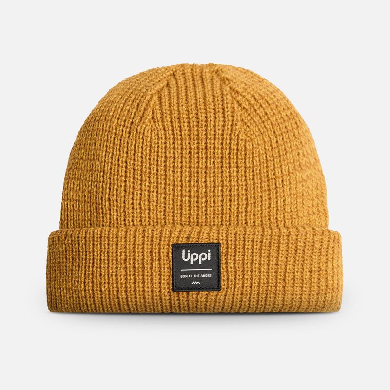 LIPPI - Gorro Fly Line Blend-pro Beanie Mostaza Melange Lippi