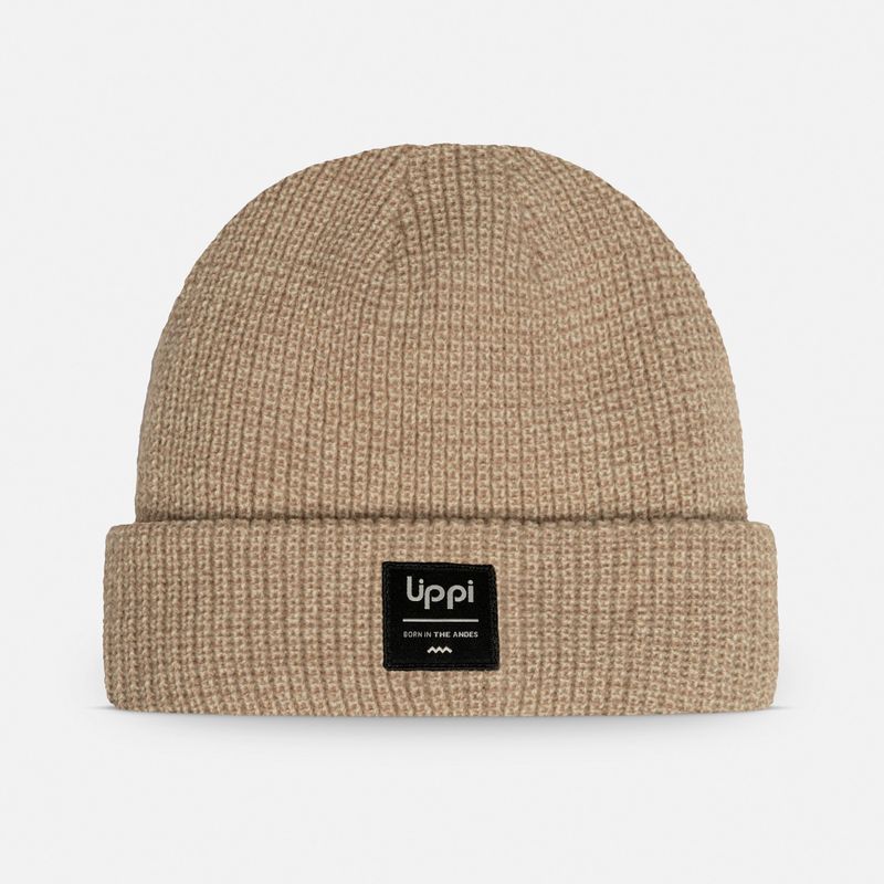 LIPPI - Gorro Fly Line Blend-pro Beanie Crema Melange Lippi