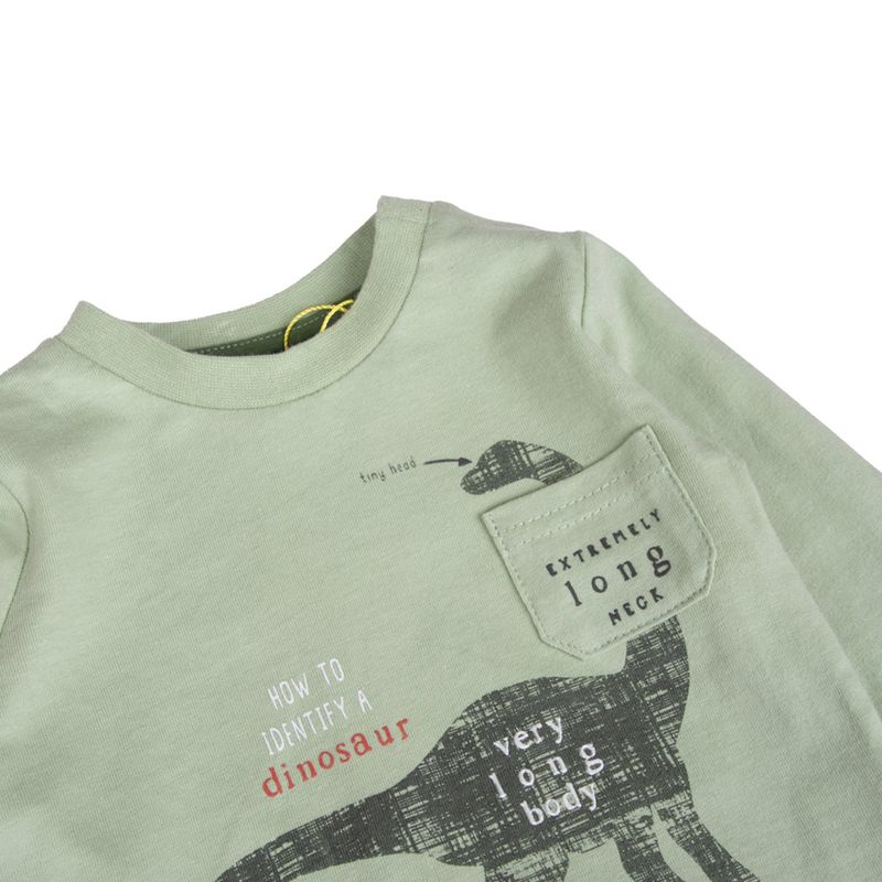 PILLIN - Polera Bebe  Verde Pillin ( PVB609-25VER )