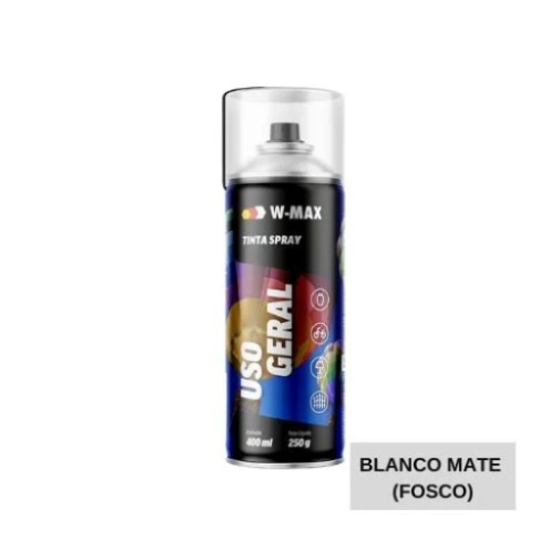 GENERICO - PINTURA BLANCO MATE SPRAY W-MAX 400ML