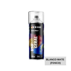 GENERICO - PINTURA BLANCO MATE SPRAY W-MAX 400ML