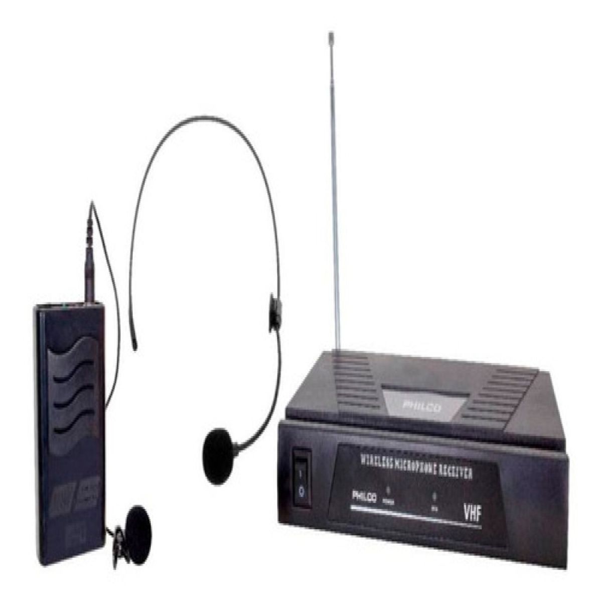 GENERICO - Micrófono Inalámbrico  Philco 26micwm210 Color Negro